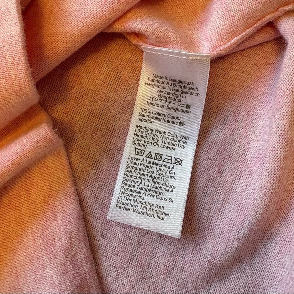 J Crew Light Pink Teddie Sweater Lightweight Long Sleeves Closet Staple - Large - Picture 7 of 9